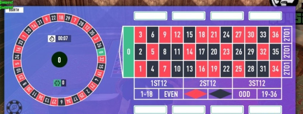 Казино в стиле Radmir MTA