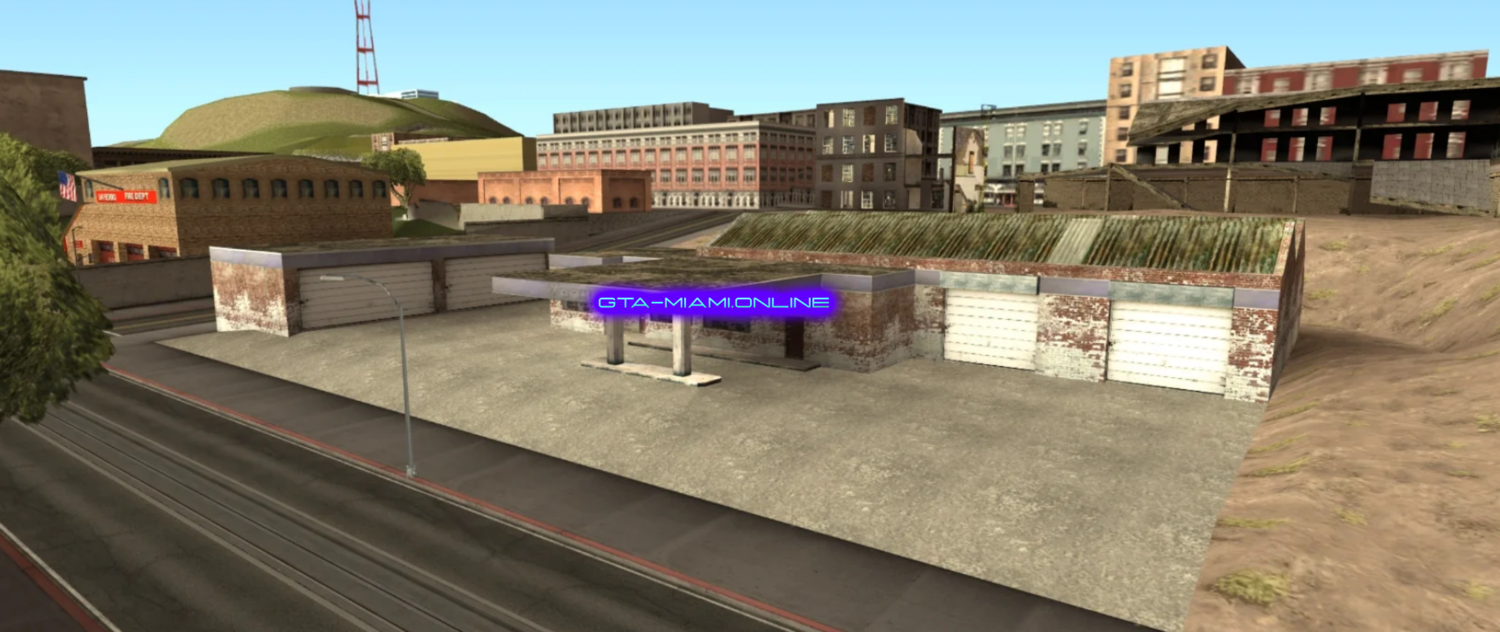 Новые текстуры гаража в SF (MTA)